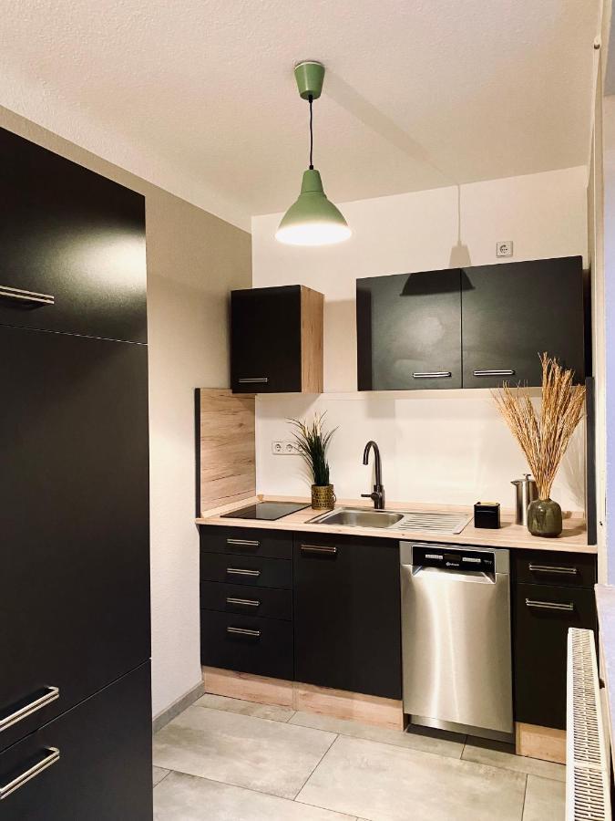 Saniertes Studio mit Balkon, WLAN, Netflix&Küche in City-Nähe Érfurt Exterior foto